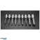 Embouts hexagonaux pour douille 100 mm, ensemble de 9 pièces photo 1