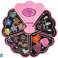Cosmetic Bag Roze Schelp Oogschaduw Lipgloss Blush foto 1
