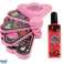 Cosmetic Bag Roze Schelp Oogschaduw Lipgloss Blush foto 3