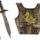 Samurai Costume Knight set Arco Espada Costume foto 1