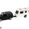 NEL 13309 Jeep Vehicle Set Черный Караван Металлические Детали изображение 1