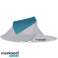 Strandtent 220x120x90cm turquoise grijs foto 1