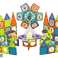 Magnetic Building Blocks 3D Ferris Wheel 155 Pieces image 1