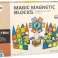 Magnetic Building Blocks 3D Ferris Wheel 155 Pieces image 2
