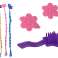 Puppenprinzessin Lila Kleid Set aus abnehmbaren Zöpfen Bild 1