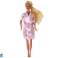 Baby Doll Long Blonde Hair Bathrobe Pink Bathtub Bathroom image 1