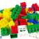 Farbige Konstruktionsbausteine K3 Mittel 65 Teile Bild 1
