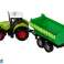 Set Traktor mit Maschinen Anhänger Tanker LED Sounds Bild 5
