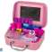 Nagellack-Set in Koffer Pink Glitter Bild 1