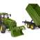 John Deere 7r 350 Traktor mit Lader und Anhänger Bild 2