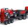 Man tga truck with trailer and telescopic handler image 6