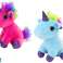 Plüsch Einhorn In Gummitüte, Bunte Mähne, 3 Varianten Bild 1