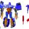 Robot Auto 2in1 Transformation Zubehör Waffe Blau Bild 1