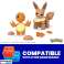 Mega Pokemon Pokeball 2er-Pack Charmander und Evoli Bild 1