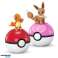 Mega Pokemon Pokeball 2er-Pack Charmander und Evoli Bild 3