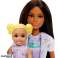 Barbie doll dentist with patient dark hair image 1