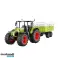 Tractor doble águila claas con remolque r/c 1:24 fotografía 2