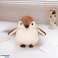 Plush mascot cuddly bird sparrow brown 12cm image 2