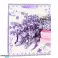 Saco de Papel para Presente Lavanda 32 x 26 x 12 cm foto 3