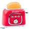 Kitchen Appliance Set Toaster Blender Lights Sounds Pink image 1