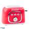 Kitchen Appliance Set Toaster Blender Lights Sounds Pink image 2