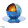 Puzzle 3D Bildungsplanet Erde Erdkern 50 Teile Bild 1