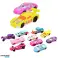 Set von Autos für Mädchen Rosa 10 Stk Bild 1