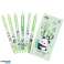 Panda Bamboe Pennenset Groen Zwart Inkt 0.5mm 6st foto 1