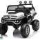 Mercedes Unimog S akutoitega sõiduk valge foto 2