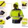 Veste de travail softshell orange avec capuche taille XL photo 9