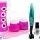 Set per Nail Art con Distributore di Glitter e Adesivi Colorati foto 1
