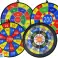 Juego de dardos Set Target 36 cm Bolas de Velcro fotografía 1