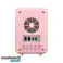 AD 8084 pink Mini køleskab 4l billede 2