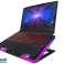 TRACER GAMEZONE Snowman PRO 17" RGB-koelpad foto 5