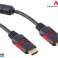 MCTV 813 42188 Καλώδιο HDMI HDMI 3μ v1.4 30AWG με φίλτρα φερίτη εικόνα 1