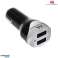 Chargeur de voiture max4 8A 2xUSB Maclean Energy MCE157 Qualcomm Quick Charge QC 3.0 avec câble 1.5m Argent photo 1