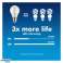 LED Bulb Maclean  Filament LED E27  6W  230V  Warm White 3000K  720lm  Retro Edison Decorative G45  MCE284 image 3