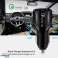 Car charger Maclean. Qualcomm Quick Charge. QC 3.0 5V/3A. 9V/1.8A. 12V/1.6A. Socket 5V/3.1A. Black. MCE478 B image 3