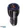 Car charger Maclean. Qualcomm Quick Charge. QC 3.0 5V/3A. 9V/1.8A. 12V/1.6A. Socket 5V/3.1A. Black. MCE478 B image 6