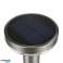 Solarlampa LED Maclean med sensor 3 lägen inbäddad Li ion 18650 IP44 3 7V 1200 mAh Matt krom MCE465 C/M bild 4