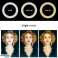 Maclean LED ring light.with tripod. 1.1m. 10&quot;. 12W. self-challenge. BT. colors 3000K 6500K brightness 10,100 . MCE610 image 2
