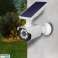 Solar Fake Camera with Flashing Diode Motion Sensor LED Lighting Free Sticker SOL1800S image 1