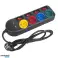 Maclean virtalista jatkojohto 4 pistorasiaa 2xUSB kytkimillä 250VAC/10A 2.1A 5V 1.5m musta MCE229 B kuva 1