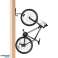 Soporte de bicicleta de pared Maclean. vertical. acero. carga máxima 20 kg. MC 433 fotografía 4