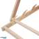 Set aus zwei grünen Holzliegestühlen Woodok zum Selbermontieren Bild 3
