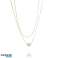 Necklace stainless steel gold plated 14k gold NST1488 image 1