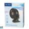 44 505# Tischventilator mit Klammer 15cm USB Akku schwarz Bild 2