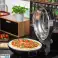 Horno de pizza TEESA SUPREME  1200 W  32 cm   ventana   piedra extraíble fotografía 5