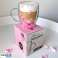 Thermo glass with hydrangea inside roses 300 ml 1 pc SZK77 image 4