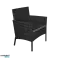 TEESA ROSE Black Garden Furniture Set image 2